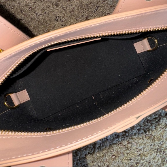 Frame Les Second Mini Bag Blush Light Pink with Removable Long Crossbody Strap - Picture 9 of 10